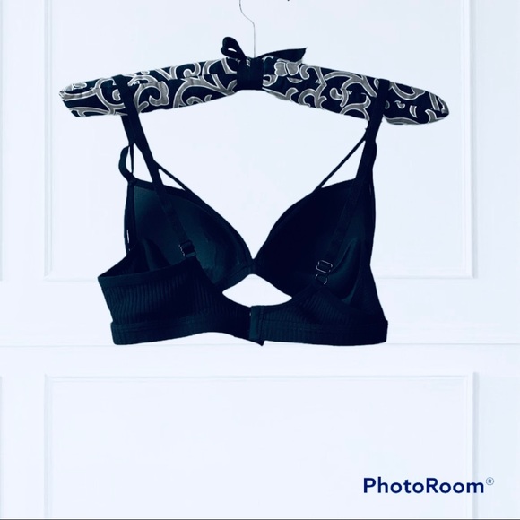 New WIRELESS Cotton Push-up Bra in Black - Picture 12 of 13